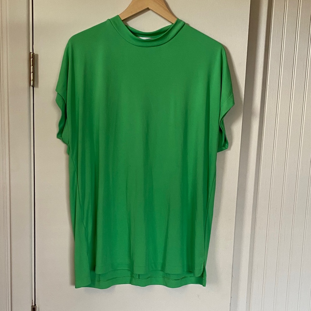 Mango Vibrant Green Blouse